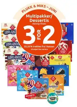 Joker Multipakker/ Dessertis tilbud