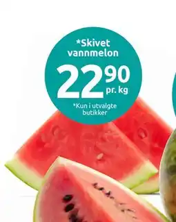 Joker Skivet vannmelon tilbud