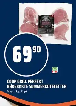 Coop Obs COOP GRILL PERFEKT BØKERØKTE SOMMERKOTELETTER tilbud
