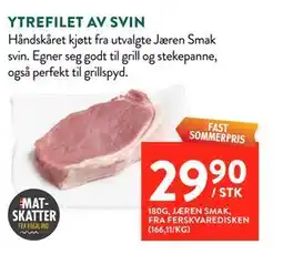 Jacobs YTREFILET AV SVIN tilbud