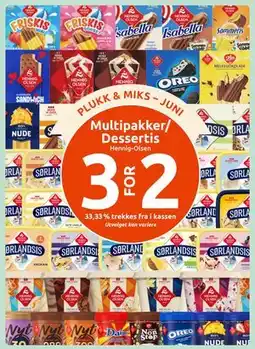 Joker Multipakker/ Dessertis tilbud