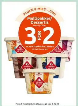 Joker Multipakker/ Dessertis tilbud