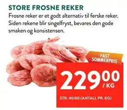 Jacobs STORE FROSNE REKER tilbud