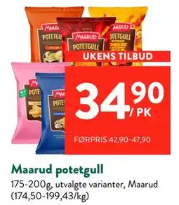 Jacobs Maarud potetgull tilbud