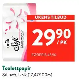 Jacobs Toalettpapir tilbud