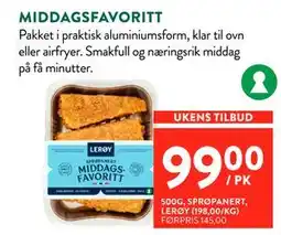 Jacobs MIDDAGSFAVORITT tilbud