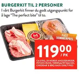 Jacobs BURGERKIT TIL 2 PERSONER tilbud