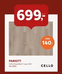 Byggmakker PARKETT tilbud