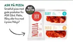 Jacobs ASK PÅ PIZZA tilbud