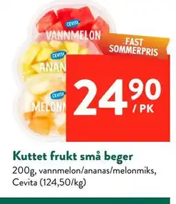 Jacobs Kuttet frukt små beger tilbud