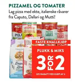 Jacobs PIZZAMEL OG TOMATER tilbud