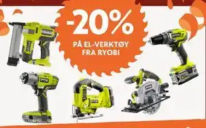 EL-VERKTØY FRA RYOBI