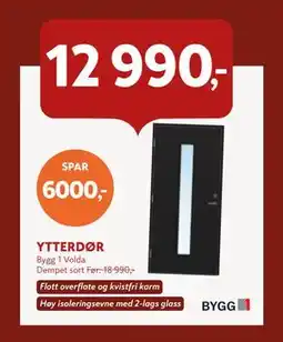 Byggmakker YTTERDØR tilbud