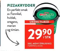 Jacobs PIZZAKRYDDER tilbud