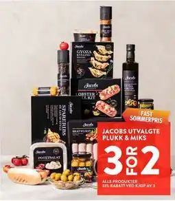 Jacobs JACOBS UTVALGTE PLUKK & MIKS tilbud