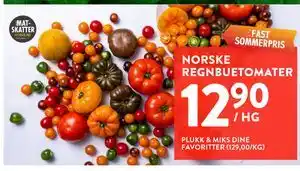 Jacobs NORSKE REGNBUETOMATER tilbud