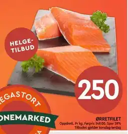 Coop Mega ØRRETFILET tilbud