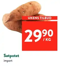 Jacobs Søtpotet tilbud
