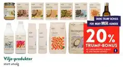 Jacobs Vilje-produkter tilbud