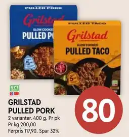 Coop Mega GRILSTAD PULLED PORK tilbud