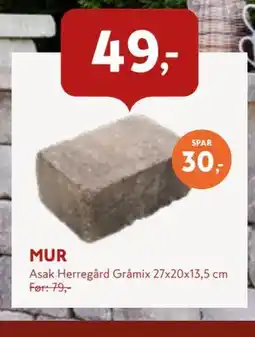 Byggmakker MUR tilbud