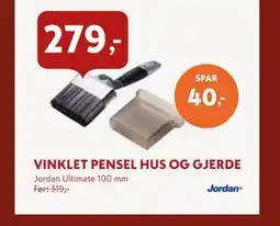 Byggmakker VINKLET PENSEL HUS OG GJERDE tilbud