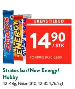 Jacobs Stratos bar/New Energy/ Hobby tilbud