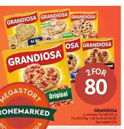 Coop Mega GRANDIOSA tilbud