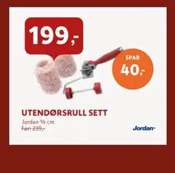 Byggmakker UTENDØRSRULL SETT tilbud