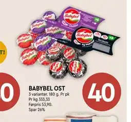 Coop Mega BABYBEL OST tilbud