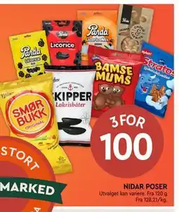 Coop Mega NIDAR POSER tilbud