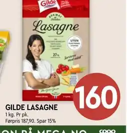 Coop Mega GILDE LASAGNE tilbud