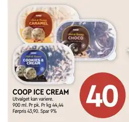 Coop Mega COOP ICE CREAM tilbud