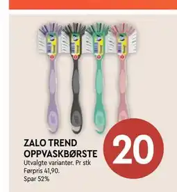 Coop Mega ZALO TREND OPPVASKBØRSTE tilbud
