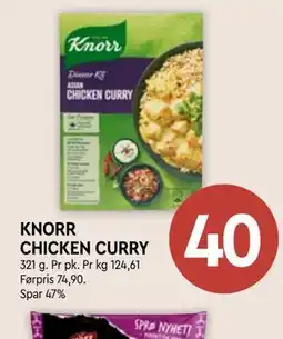 Coop Mega KNORR CHICKEN CURRY tilbud
