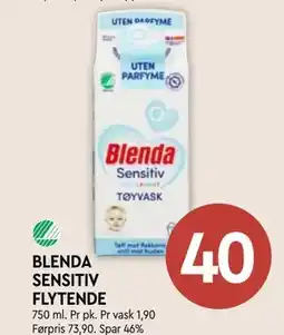 Coop Mega BLENDA SENSITIV FLYTENDE tilbud