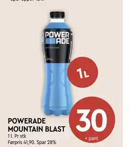 Coop Mega POWERADE MOUNTAIN BLAST tilbud
