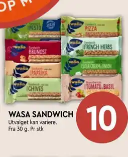 Coop Mega WASA SANDWICH tilbud
