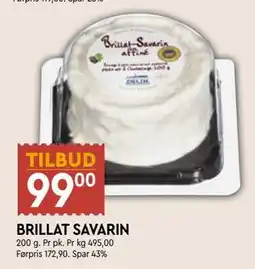 Coop Mega BRILLAT SAVARIN tilbud