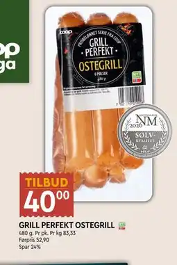 Coop Mega GRILL PERFEKT OSTEGRILL tilbud