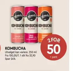 Coop Mega KOMBUCHA tilbud