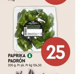 Coop Mega PAPRIKA PADRÓN tilbud