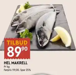 Coop Mega HEL MAKRELL tilbud