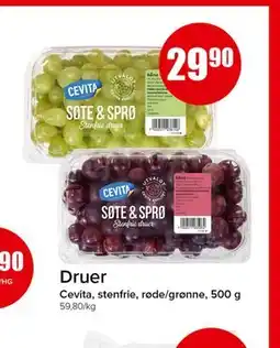 Spar Druer tilbud