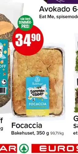 Spar Focaccia tilbud
