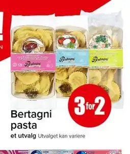 Spar Bertagni pasta tilbud