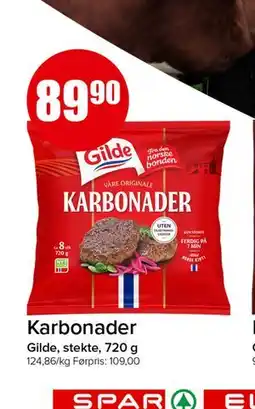 Spar Karbonader tilbud