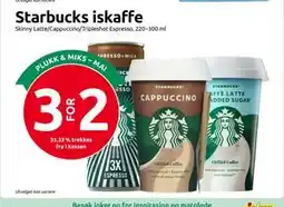 Joker Starbucks iskaffe tilbud