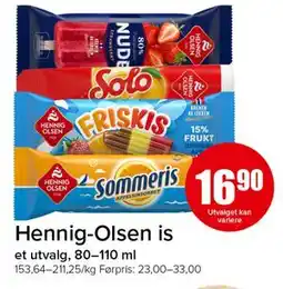 Spar Hennig-Olsen is tilbud