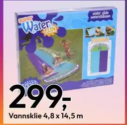 Gigaboks Vannsklie 4,8 x 14,5 m tilbud